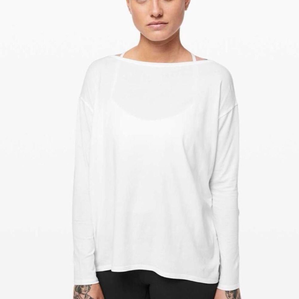 Lululemon Women's White Blouse